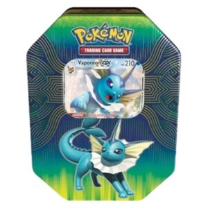 Pokémon Elemental Power Tins: Vaporeon GX Tin