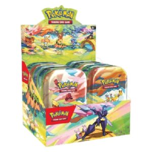 Pokémon Vibrant Paldea Mini Tin Display