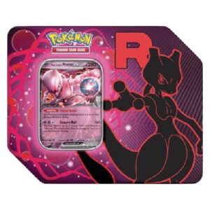 Pokemon Team Rocket Tins: Team Rocket's Mewtwo ex Tin