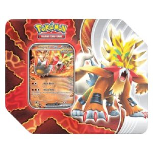 Pokemon Paradox Destinies Tins: Gouging Fire ex Tin