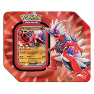Pokemon Paldea Legends Tins: Koraidon ex Tin