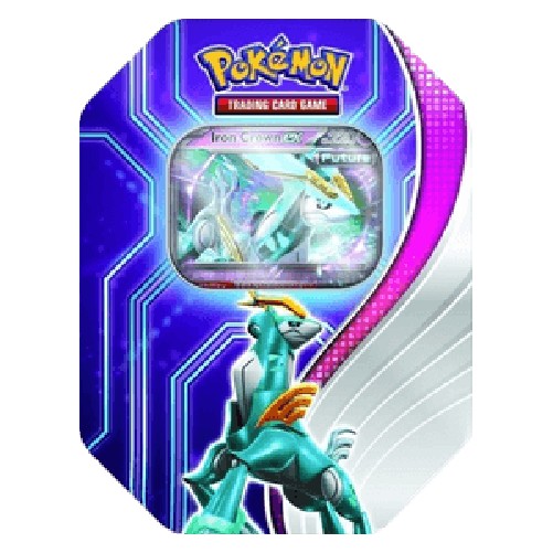 Pokemon Paradox Destinies Tins: Iron Crown ex Tin