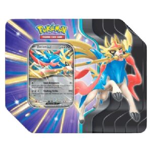 Pokemon Slashing Legends Tins: Zacian ex Tin