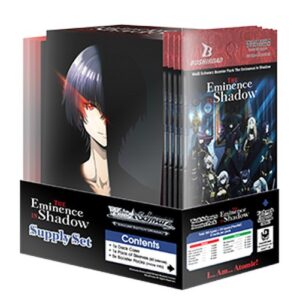 Weiss Schwarz The Eminence in Shadow Supply Set