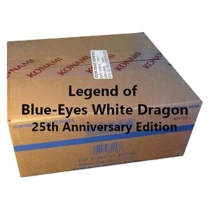 Yu-Gi-Oh! LOB-25TH Legend of Blue-Eyes White Dragon 25th Anniversary Edition Case (12 Booster Boxes)