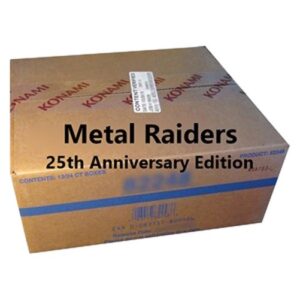 Yu-Gi-Oh! MRD-25TH Metal Raiders 25th Anniversary Edition Case German