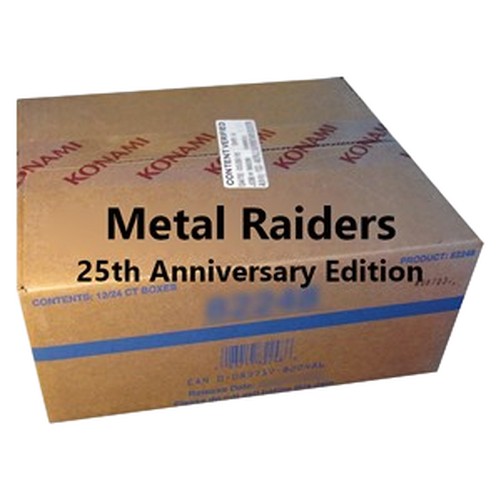Yu-Gi-Oh! MRD-25TH Metal Raiders 25th Anniversary Edition Case German