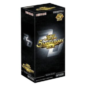 Yu-Gi-Oh! RD/5TH1 Rush Duel: 5th Anniversary Pack Booster Box Japanese