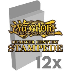 Yu-Gi-Oh! Quarter Century Stampede: Special 3-Pack Tuckbox Case