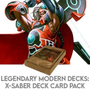 Yu-Gi-Oh! L26D Legendary Modern Decks: X-Saber Deck Card Pack