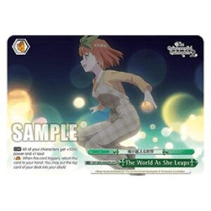 Weiss Schwarz The World As She Leaps