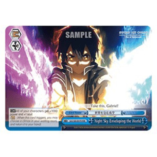 Weiss Schwarz Night Sky Enveloping the World
