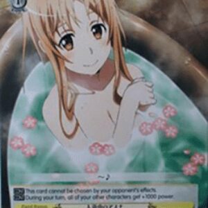 Weiss Schwarz Asuna in the Bath