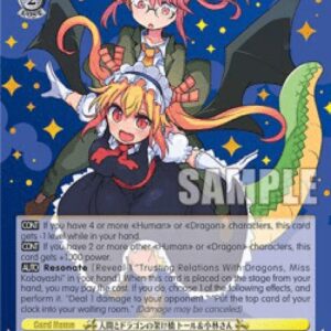Weiss Schwarz Bridging Humans and Dragons, Tohru & Miss Kobayashi