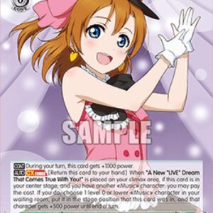 Weiss Schwarz Lets Sing Together, Honoka Kosaka