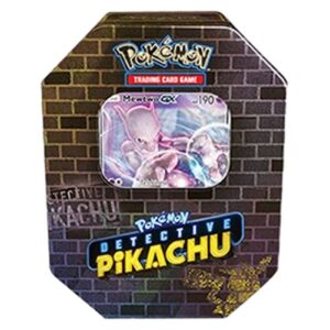 Pokémon Detective Pikachu Tins: Mewtwo GX Tin