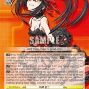 Weiss Schwarz Kurumi Tokisaki