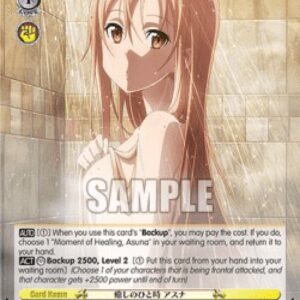 Weiss Schwarz Moment of Healing, Asuna
