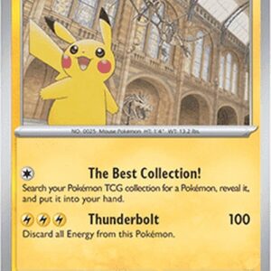 Pokemon Pikachu at the Museum