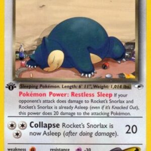 Pokemon Rockets Snorlax