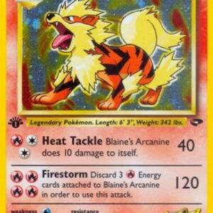 Pokemon Blaines Arcanine