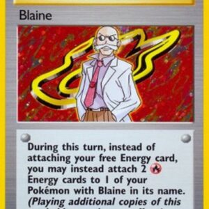 Pokemon TCG Blaine