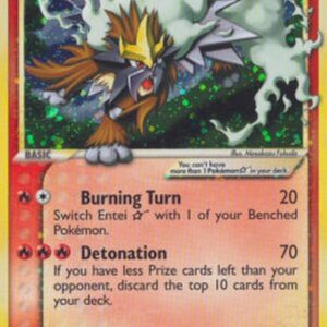 Pokemon Entei Gold Star