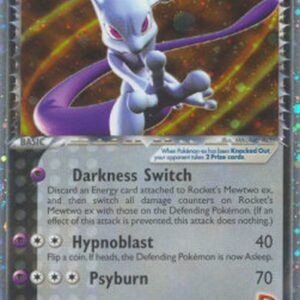 Pokemon Rockets Mewtwo ex