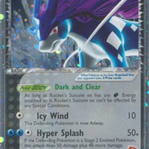 Pokemon Rockets Suicune ex