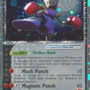 Pokemon Rockets Hitmonchan ex