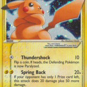 Pokemon Pikachu Gold Star