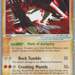 Pokemon Groudon ex