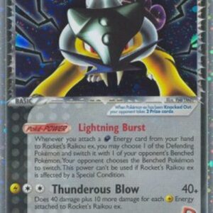 Pokemon Rockets Raikou ex