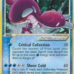 Pokemon Kyogre Gold Star
