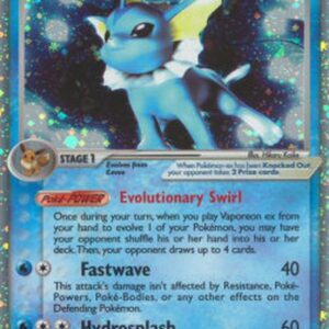 Pokemon Vaporeon ex