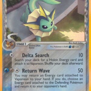 Pokemon Vaporeon δ Delta Species