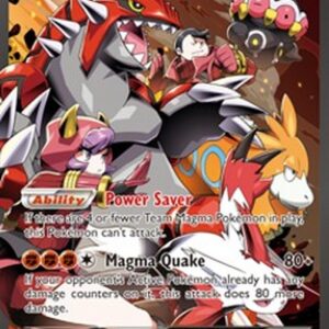 Pokemon Team Magmas Groudon EX