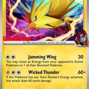 Pokemon Team Rockets Zapdos