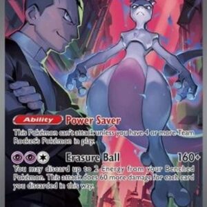 Pokemon Team Rockets Mewtwo ex