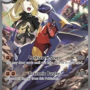 Pokemon Cynthias Garchomp ex