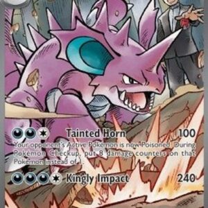 Pokemon Team Rockets Nidoking ex