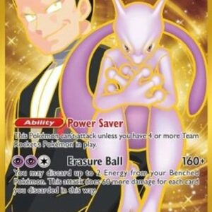 Pokemon Team Rockets Mewtwo ex
