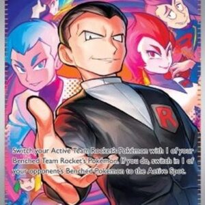 Pokemon Team Rockets Giovanni