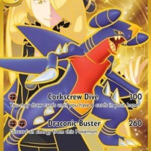 Pokemon Cynthias Garchomp ex
