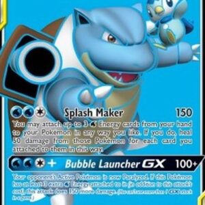 Pokemon Blastoise & Piplup GX