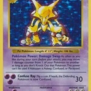 Pokemon TCG Alakazam