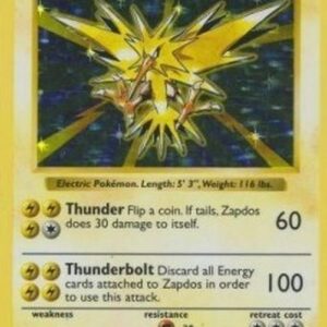 Pokemon TCG Zapdos