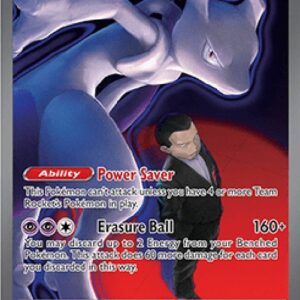 Pokemon Team Rockets Mewtwo ex
