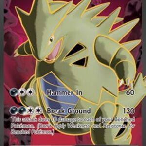 Pokemon Tyranitar EX