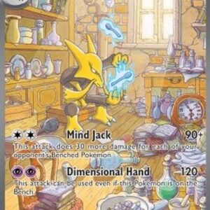 Pokemon Alakazam ex